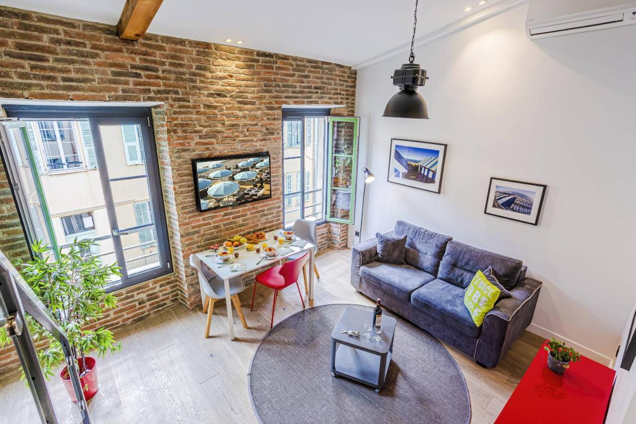 My Casa - 4 Place Massena - Duplex نيس المظهر الخارجي الصورة